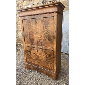 Louis Philippe-style Secretary Desk In Walnut