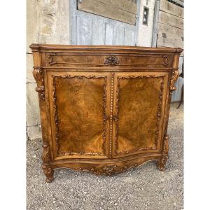 Napoleon III Sideboard In Walnut 