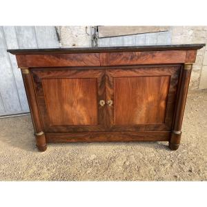 Empire-style Mahogany Sideboard