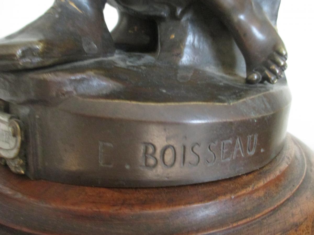 Boisseau E. ( 1842-1923 )  Bronze    -photo-4