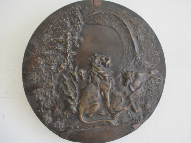 Animal Bronze Medallion