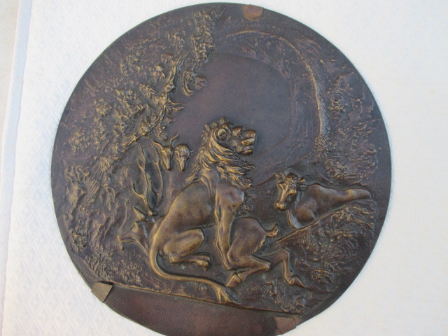 Animal Bronze Medallion-photo-5