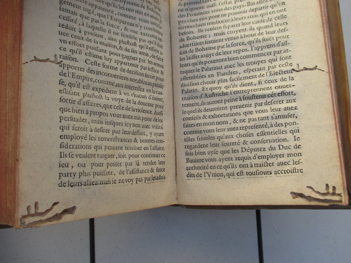 "memoires d'Estat" For Mr. De Villeroy 1622-1625-photo-6