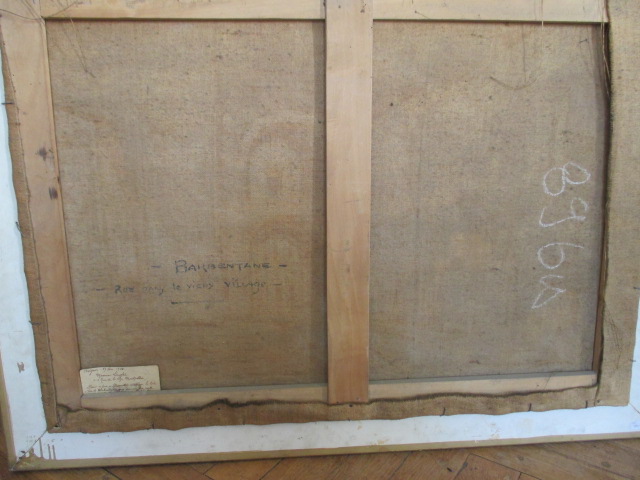 Genin Laurent (1894-1953) "  PORTE SARRAZINE  "  A   BARBANTANE     HST-photo-4