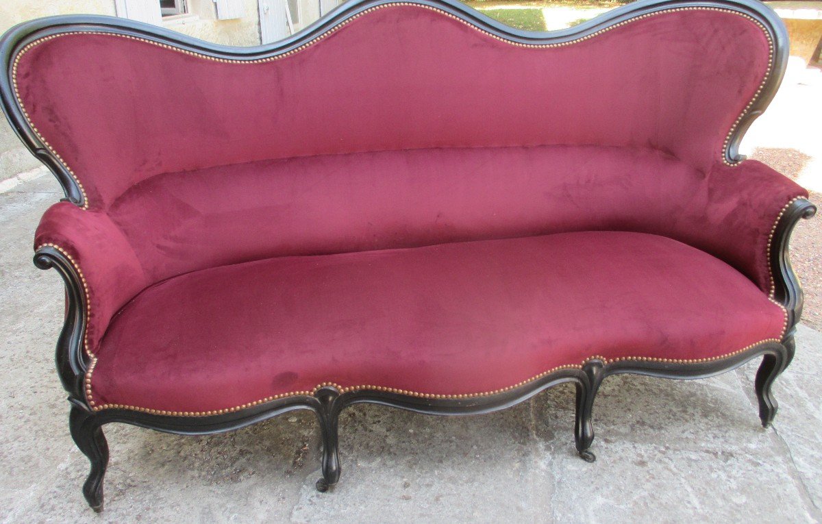 Napoleon III Period Sofa-photo-2