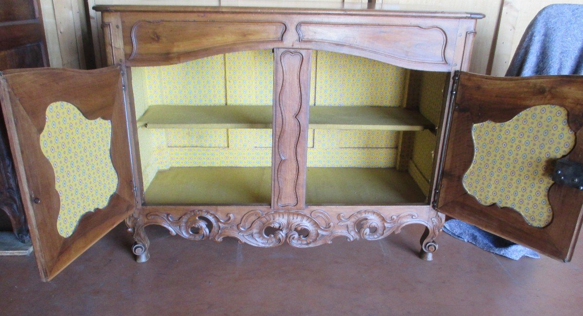 18th Century Provençal Credenza In Walnut-photo-1