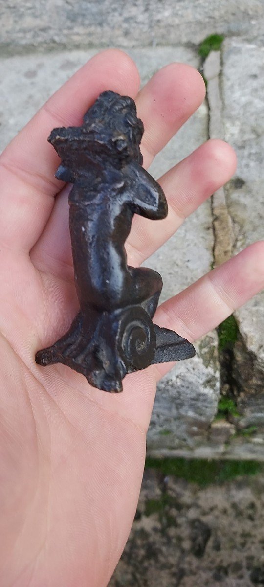 Adorable Petit Ange Agenouillé Italie XVIeme Siècle-photo-4