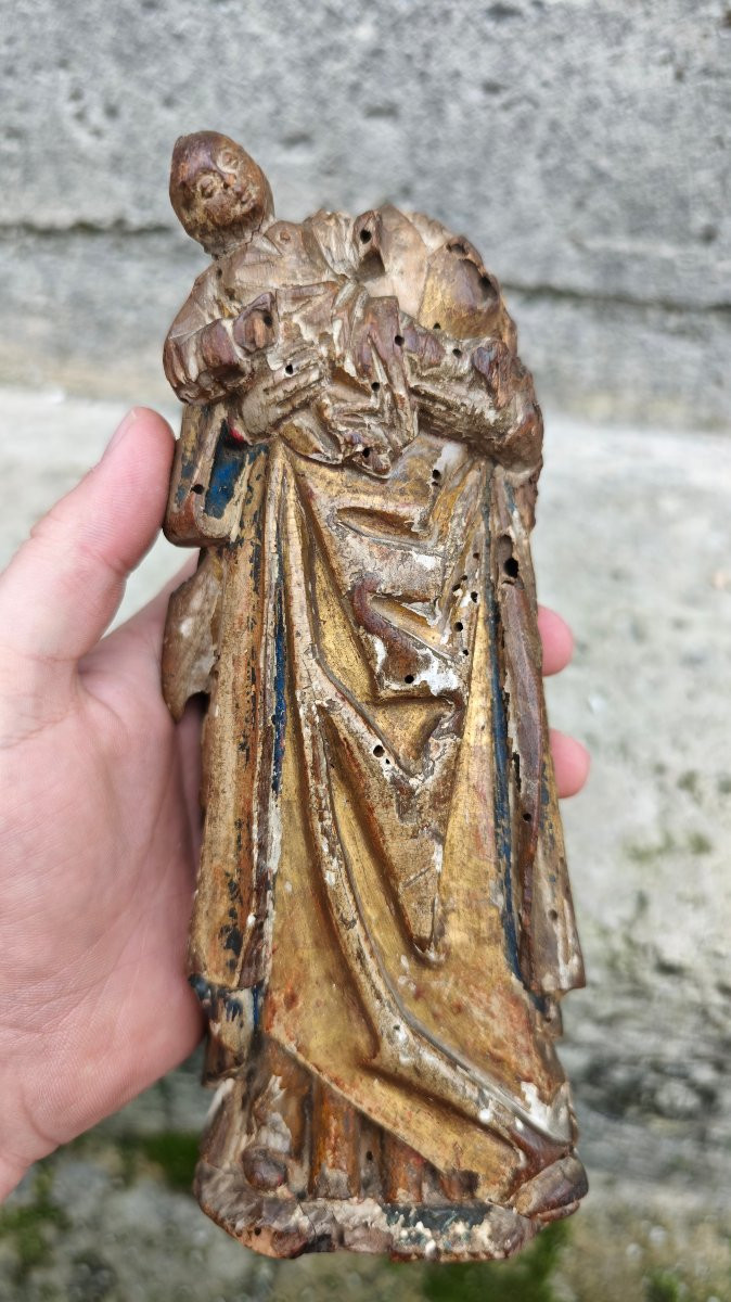 Virgin Doll From Mechelen Circa 1500-photo-2