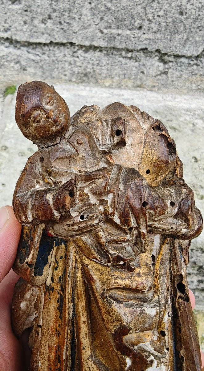 Virgin Doll From Mechelen Circa 1500-photo-3
