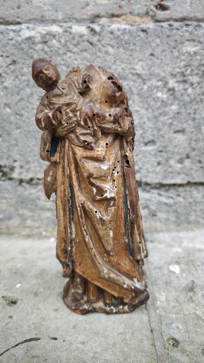 Virgin Doll From Mechelen Circa 1500