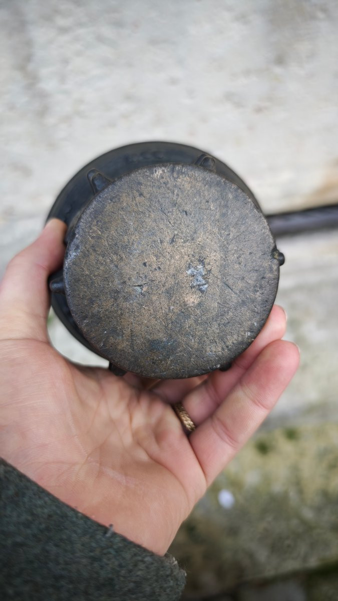 Superb Renaissance Mortar Decorated With Historical And Biblical Figures.-photo-5