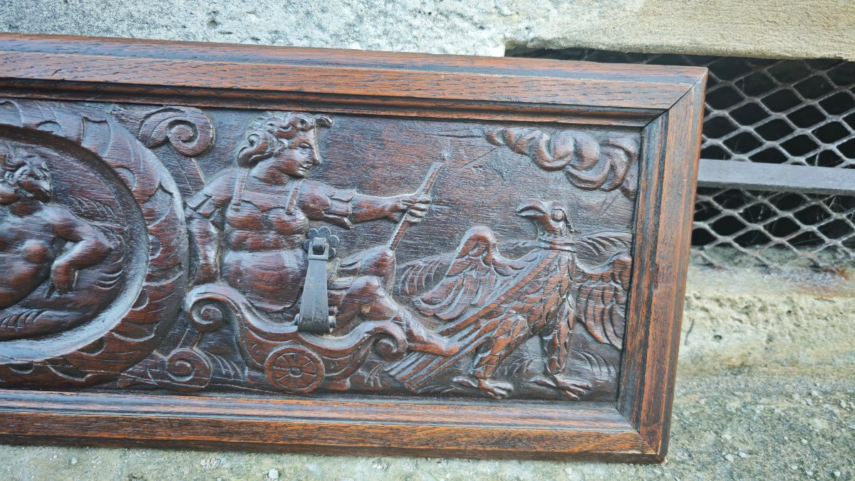 Beautiful Panel With A Nymph And Apollos, Circa 1600-photo-4