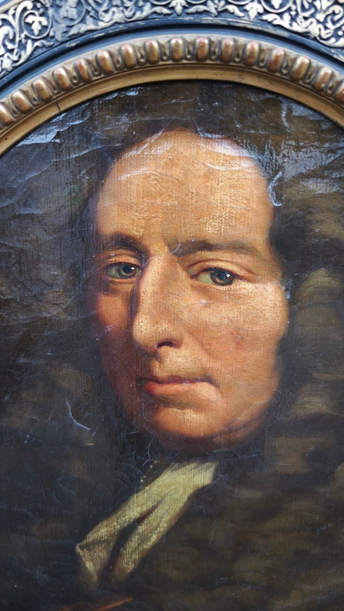Portrait Of A Man Of Quality From The Louis XIV Period-photo-2