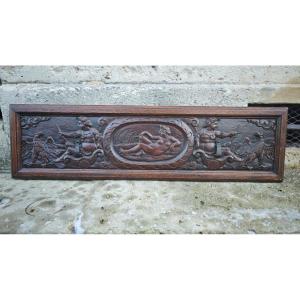 Beau panneau a la Nymphe et aux Appolons vers 1600