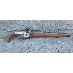 Introuvable Reproduction De Pistolet A Rouet XVIIeme Apte Au Tir.