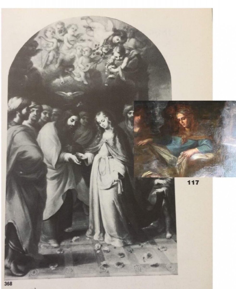 Atelier De Murillo , Bartolomé Esteban Murillo (1617-1682 Espagne) Naissance De La Vierge-photo-4