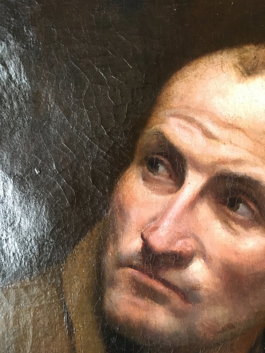 Portrait d'Homme École Française  Du XIXe Siècle -photo-3