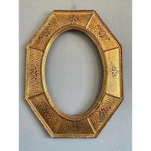 19th Century Italian Style Octagonal Frame