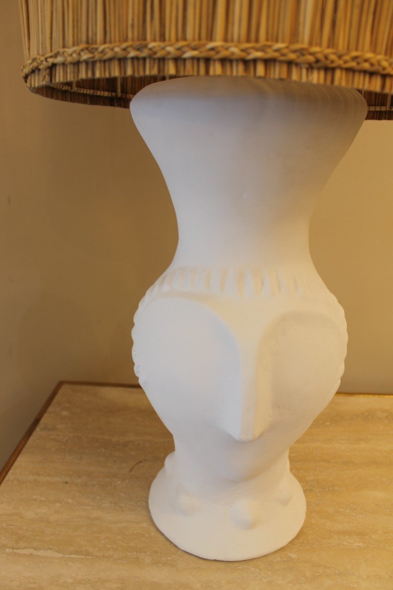 Pair Of Plaster Lamps-photo-5