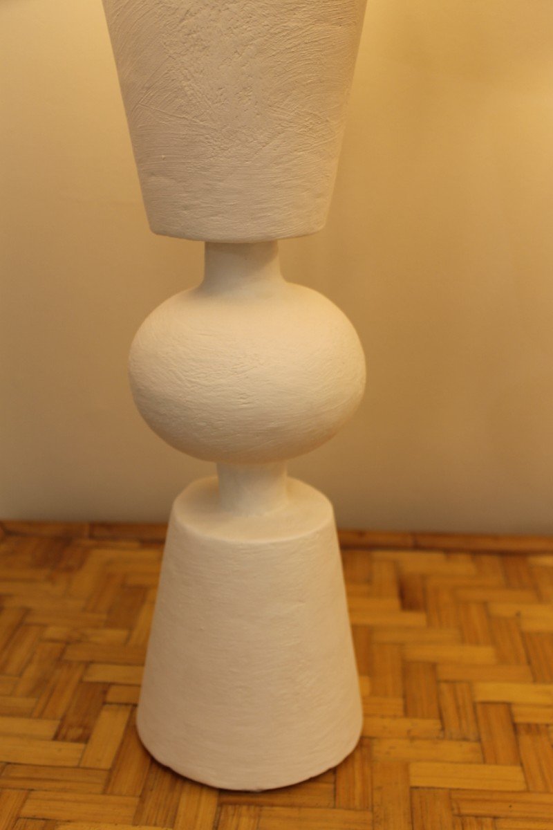 Paire Lampes Plâtres, XX ème-photo-1