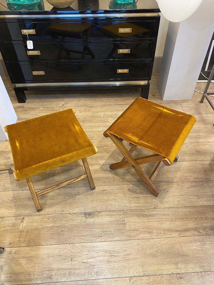 Pair Of XX Eme Stools-photo-1