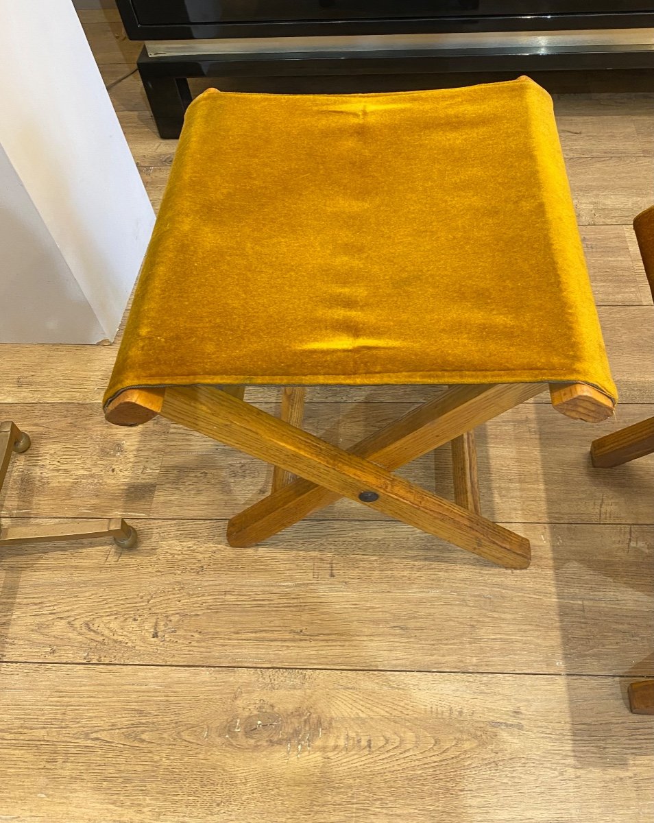 Pair Of XX Eme Stools-photo-7