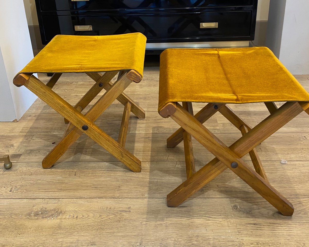Pair Of XX Eme Stools