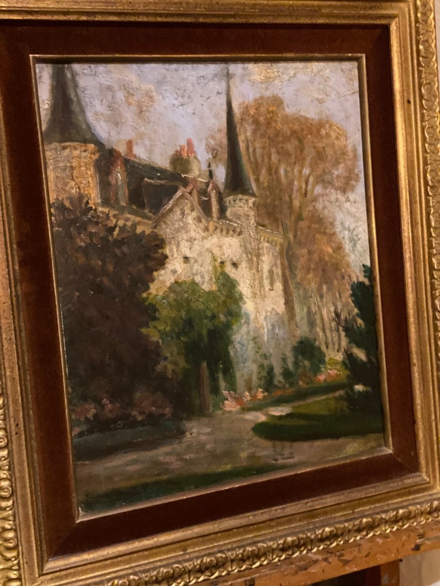 Peinture “belle Demeure “-photo-4