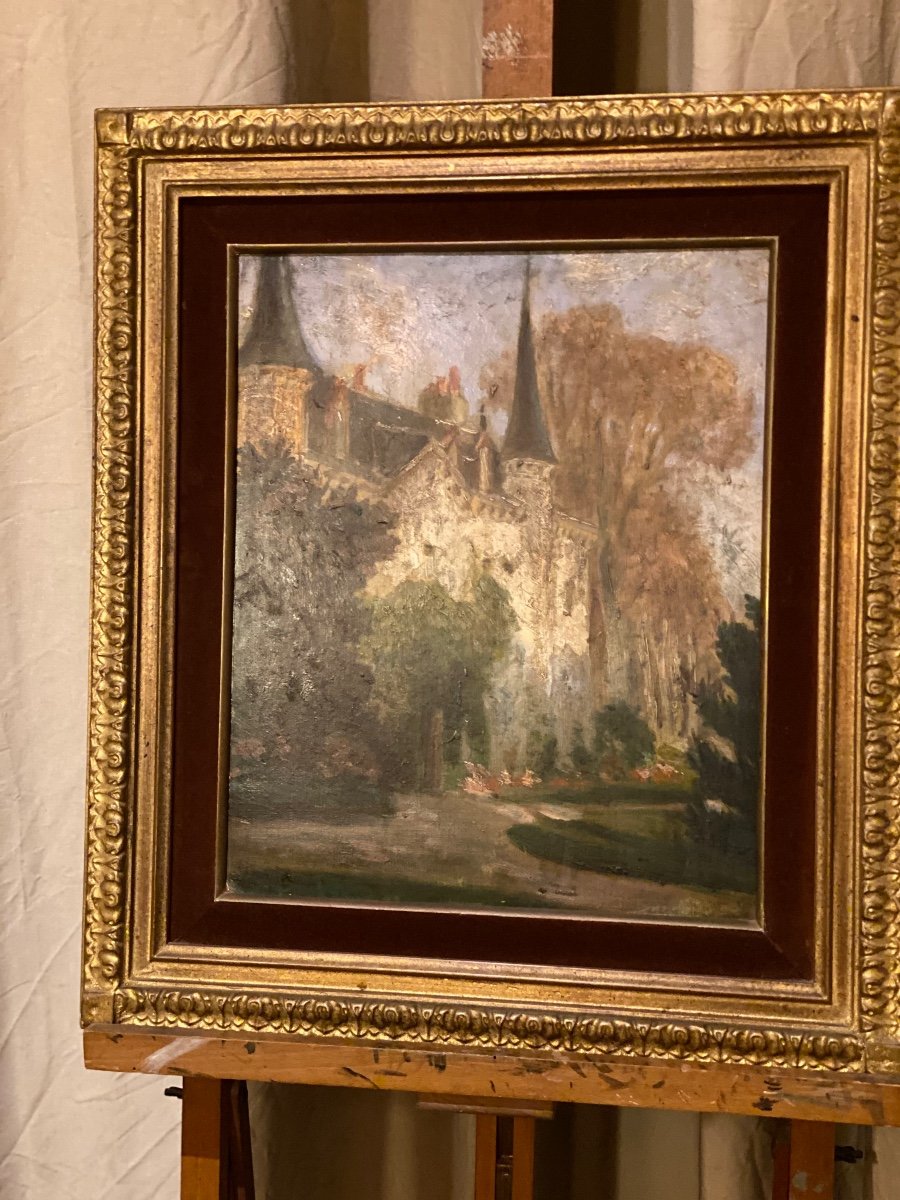 Peinture “belle Demeure “-photo-4
