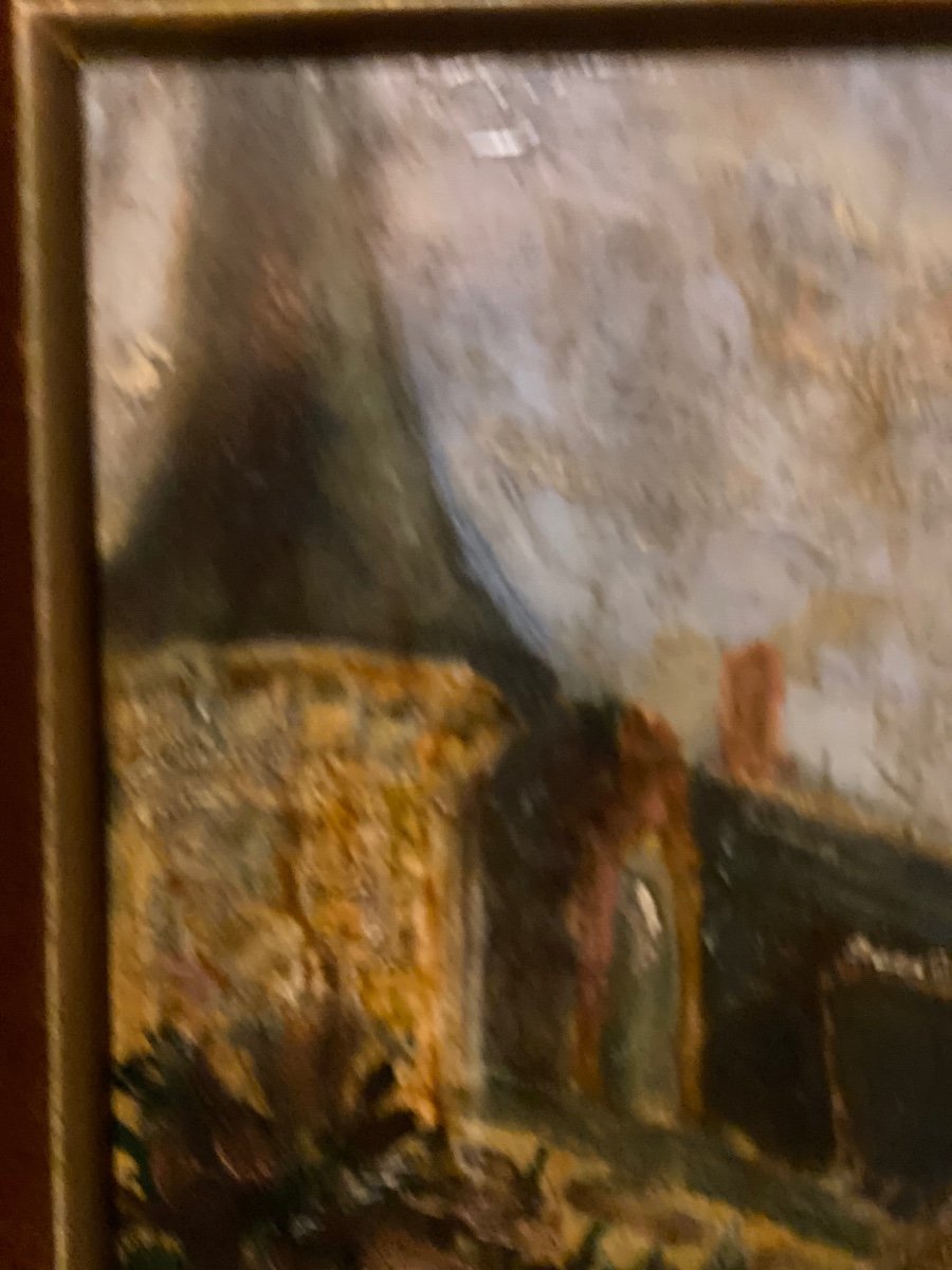 Peinture “belle Demeure “-photo-5