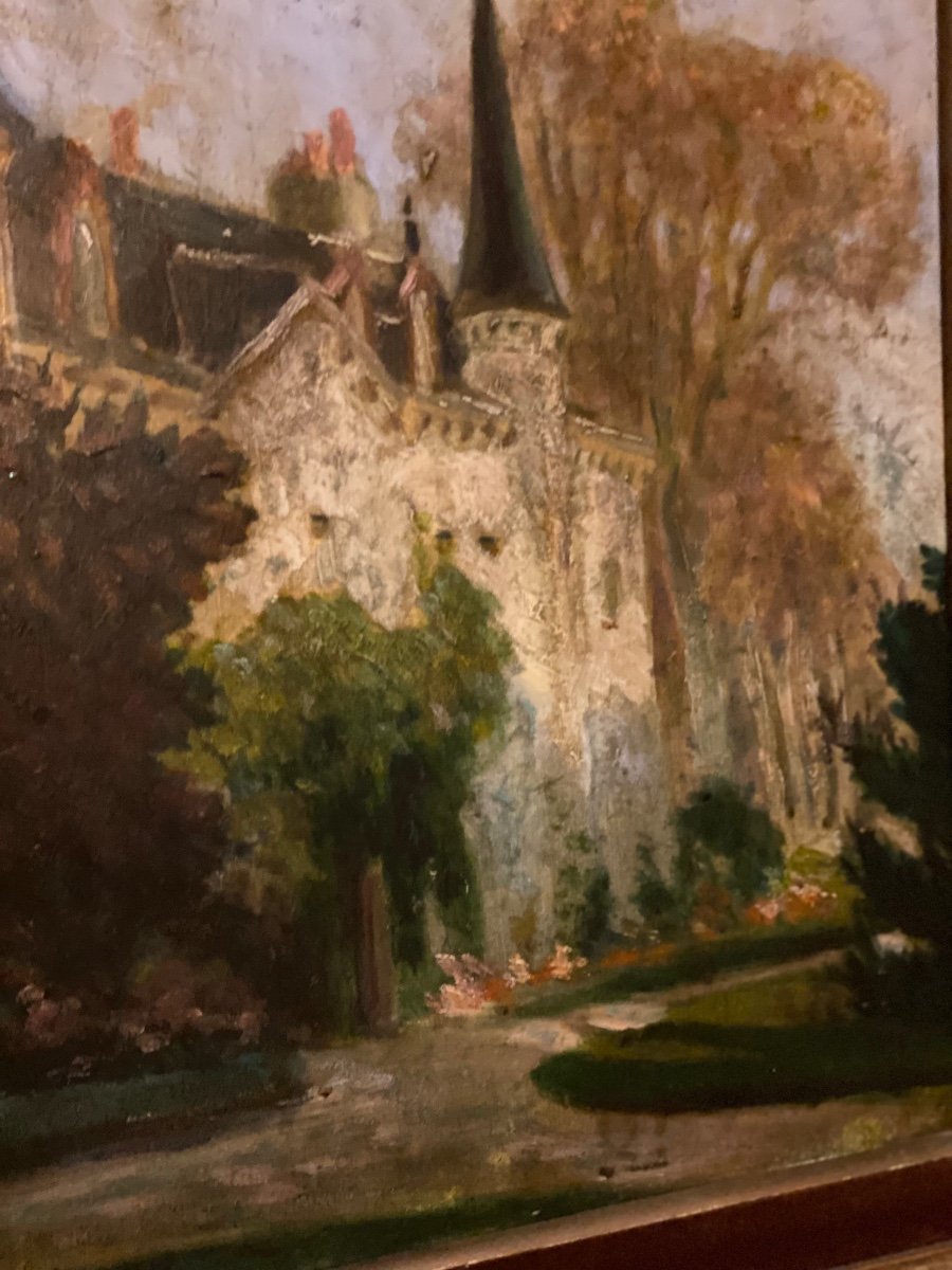 Peinture “belle Demeure “-photo-6