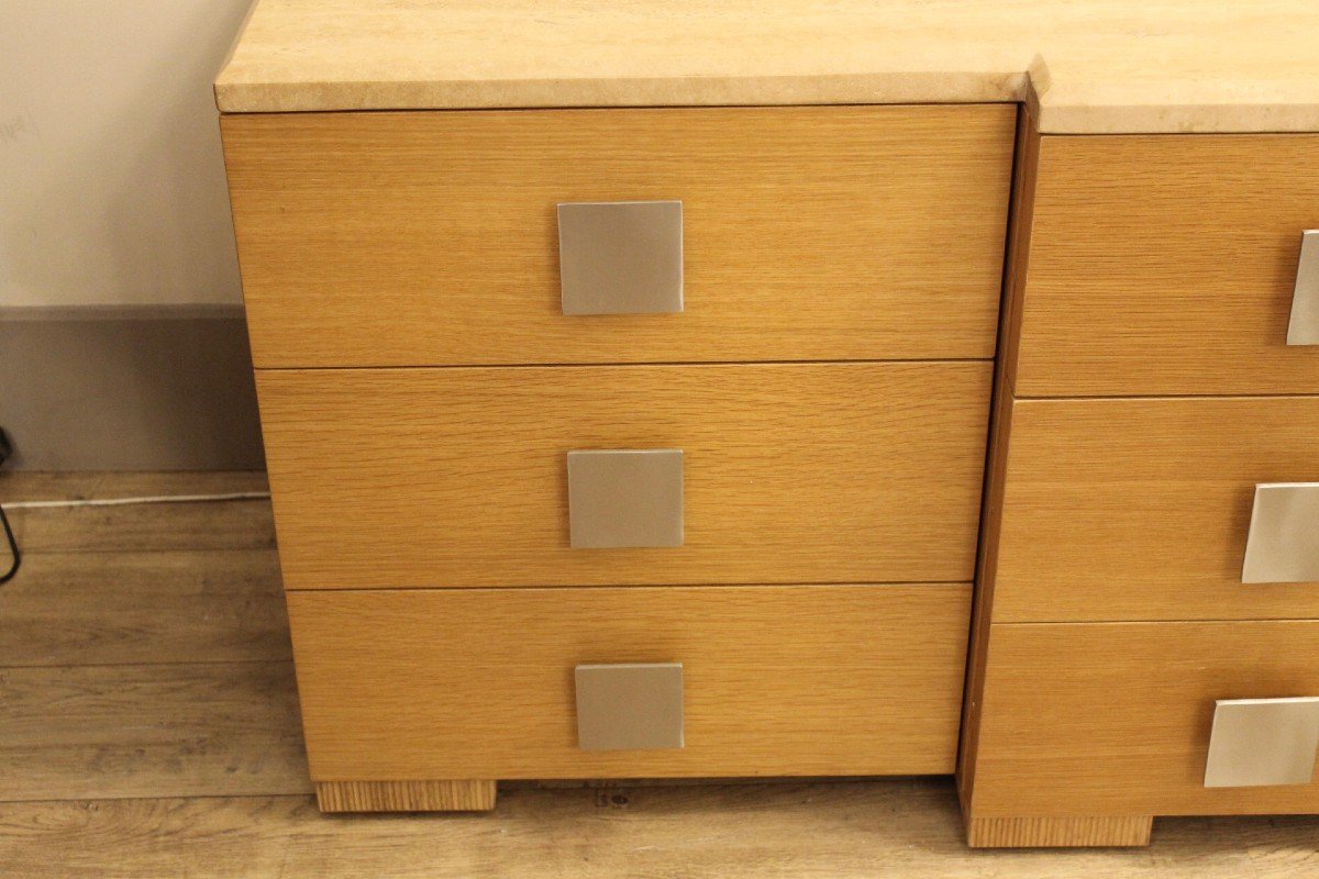 Enfilade En Frêne, Design, Italie,1980-photo-1
