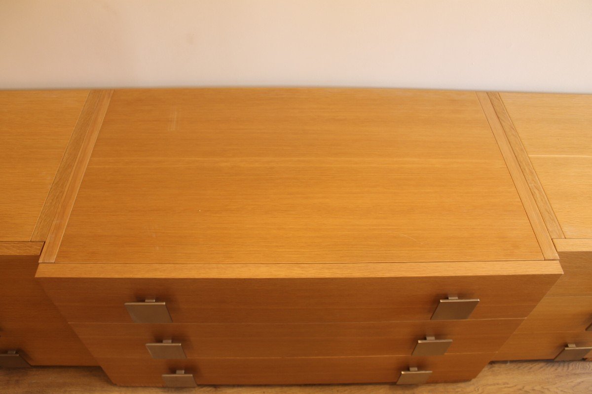 Enfilade En Frêne, Design, Italie,1980-photo-8