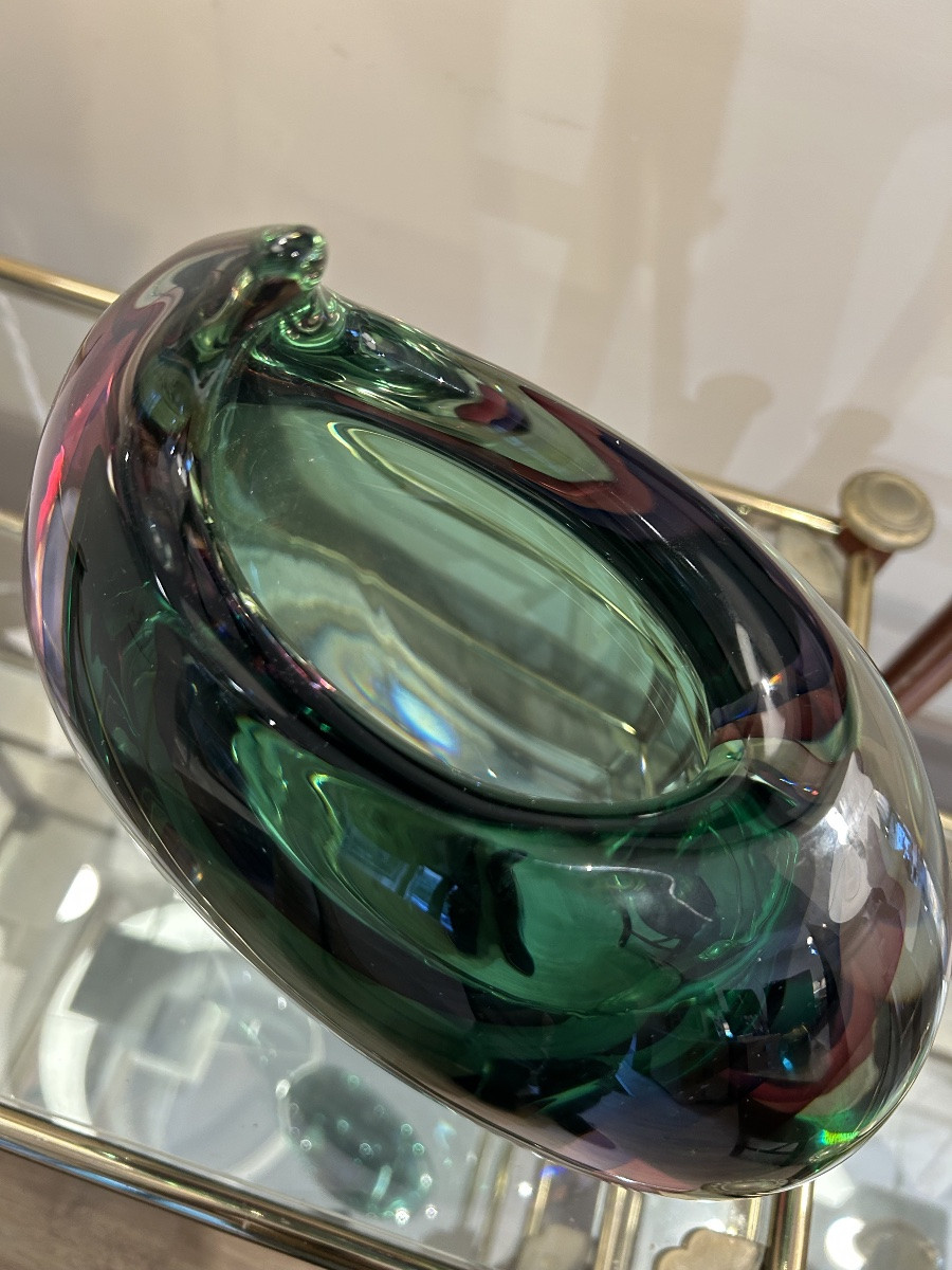 Murano Vase, Sommerso, 1970-photo-7