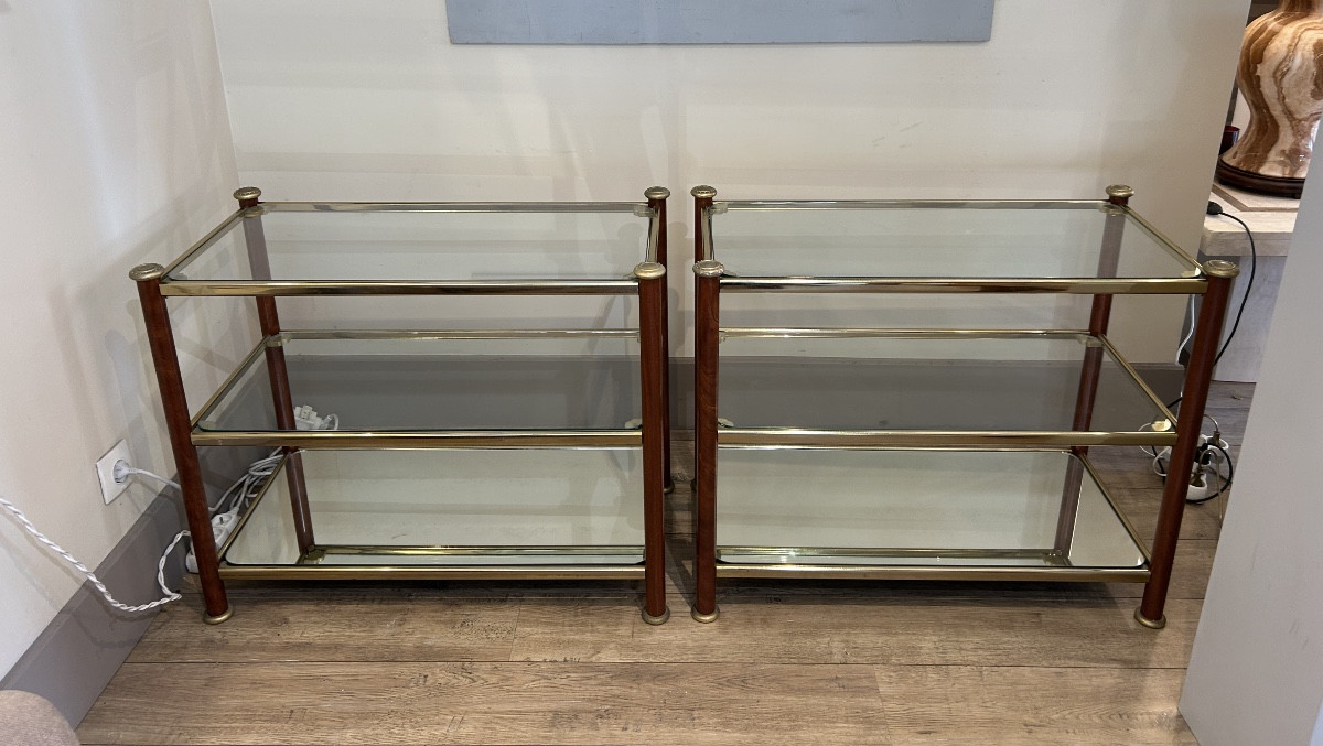 Pair Of Consoles, Italy, 1970