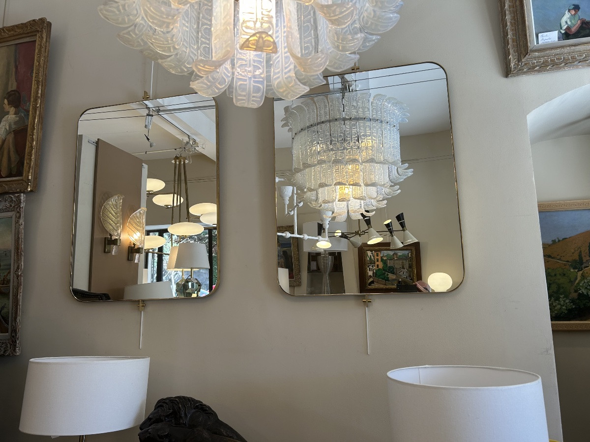 Paire de Miroirs, XX ème -photo-2