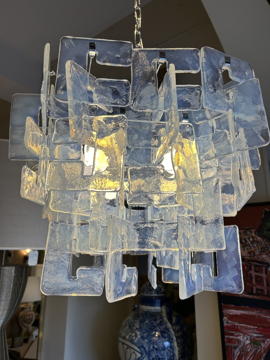 Luminaire de Murano style Carlo Nason 