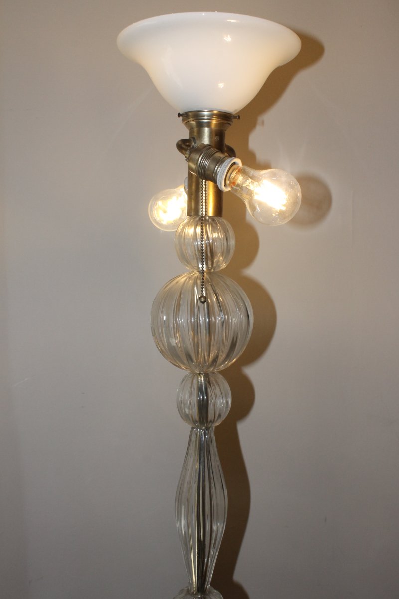Lampadaire Venitien Murano, 1950-photo-7