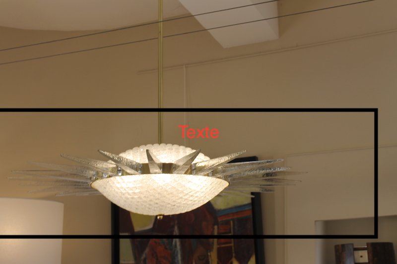 Luminaire Soleil, Murano, XX ème-photo-2