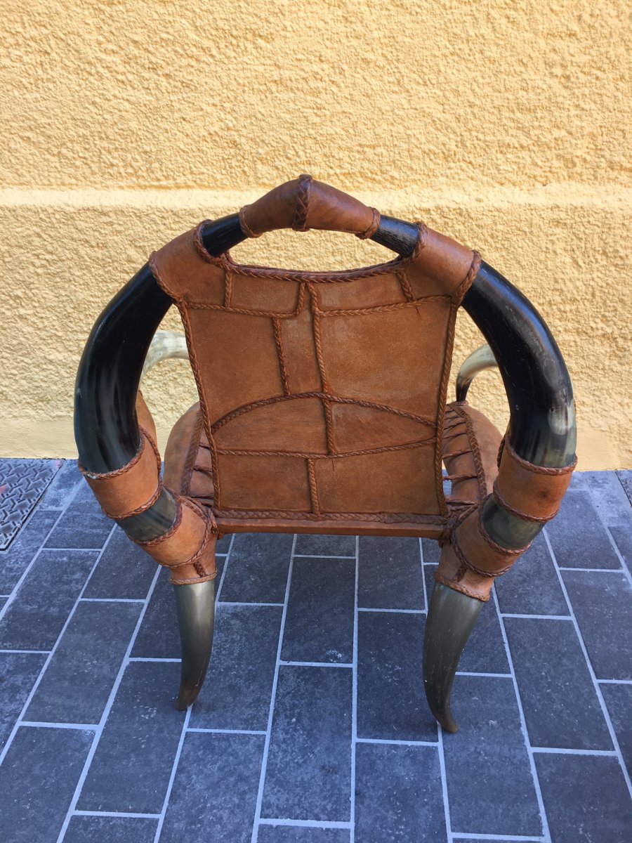 Ottoman Leather Chair XX Th-photo-1