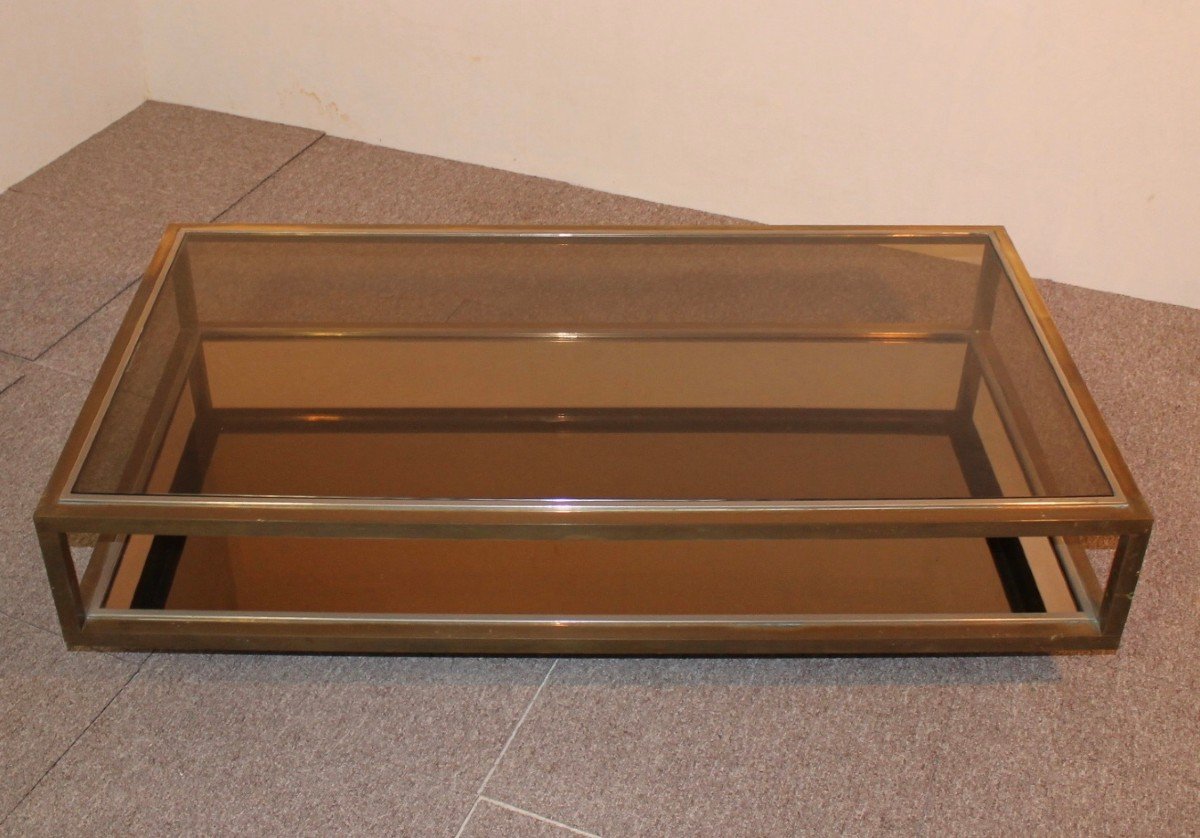 Table Basse Laiton 1970-photo-4