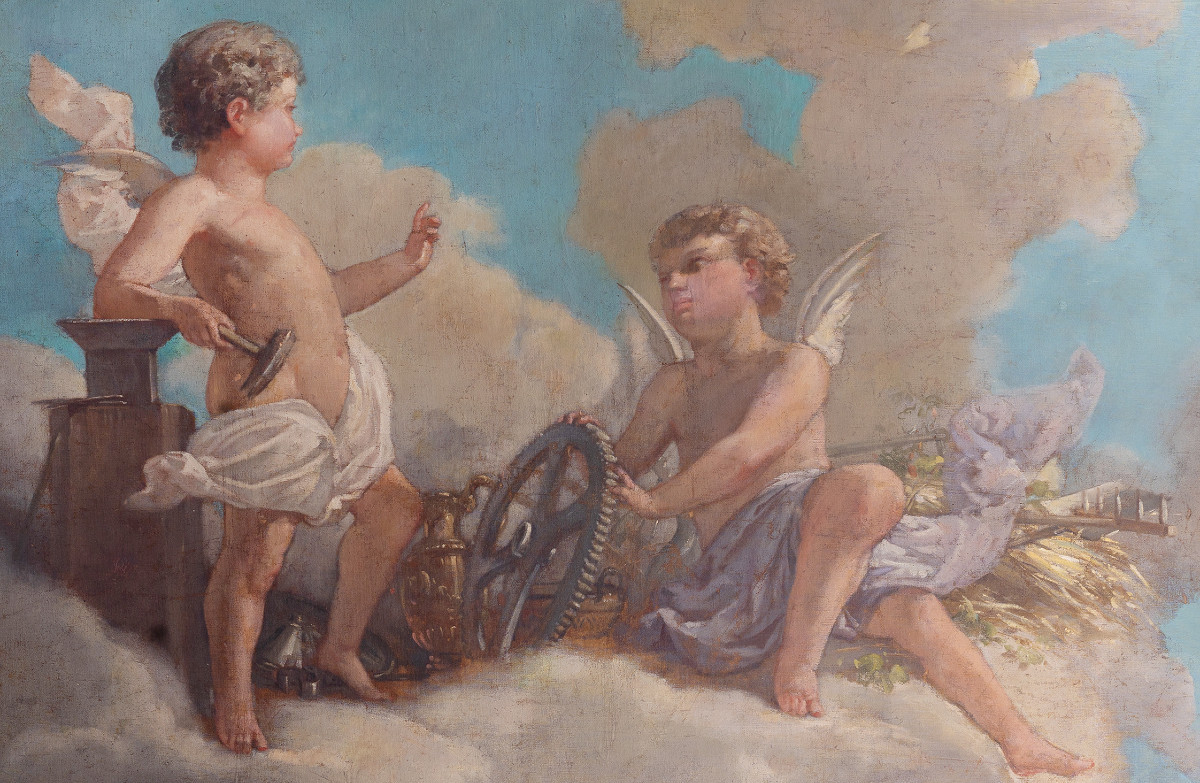  "agriculture And Industry" José Denis Belgrano (1844-1917) -photo-4