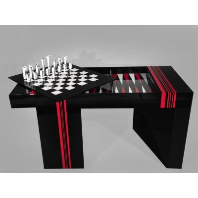 Backgamon Game Table. Jean Claude Farhi (1940-2012) Sculptor. Unique Piece.