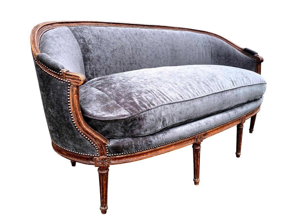 Canapé Louis XVI Du XVIIIe Siècle