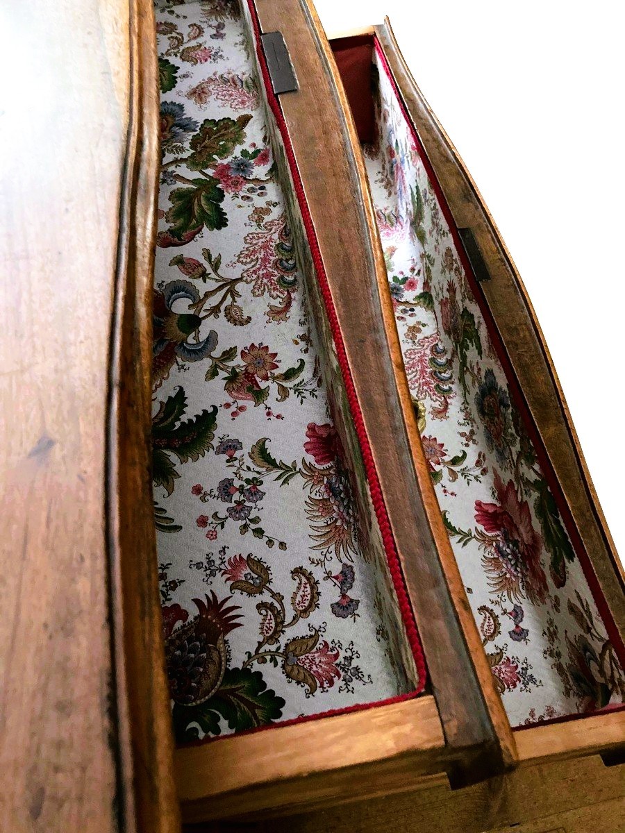 Commode Provençale Epoque Louis XV En Noyer-photo-5