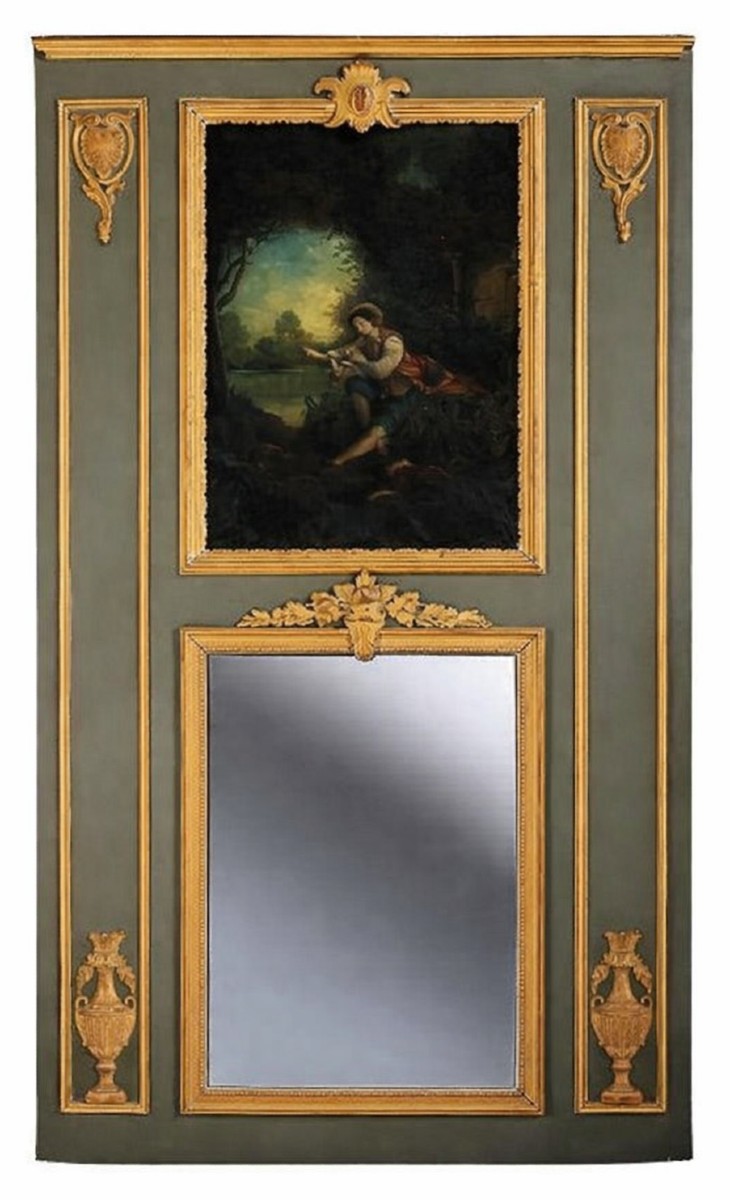 18th Century Louis XVI Fireplace Trumeau