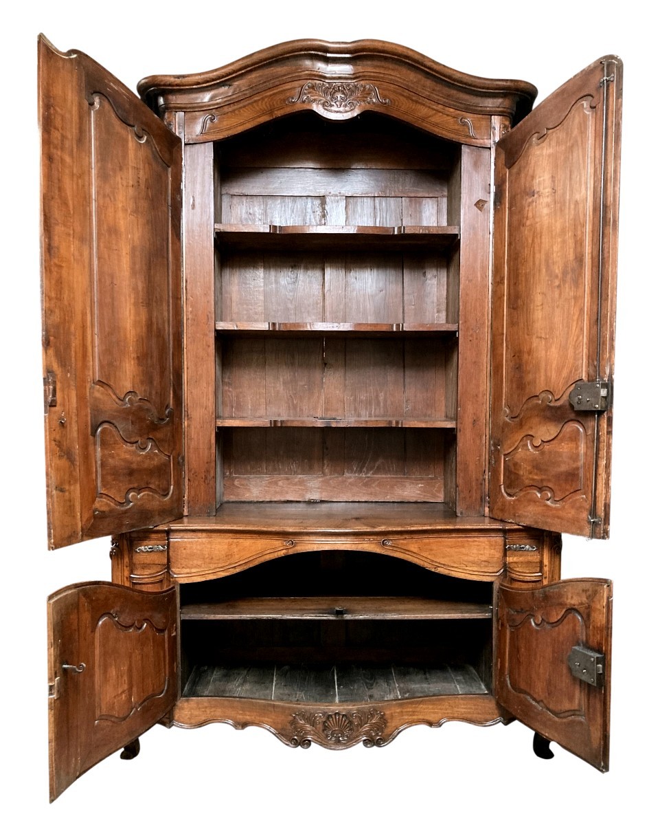 Louis XV Presentation Buffet, Listed Château Of Deux-sèvres-photo-3