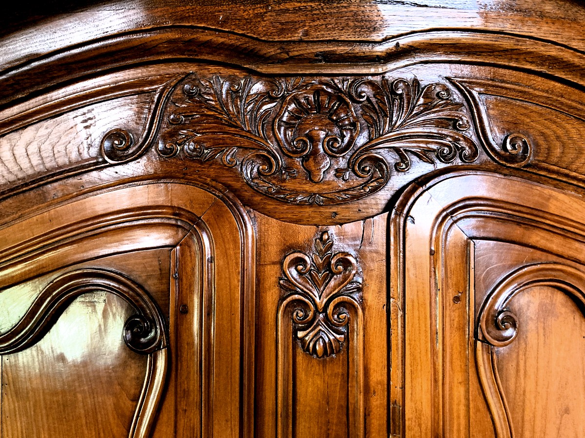 Louis XV Presentation Buffet, Listed Château Of Deux-sèvres-photo-3