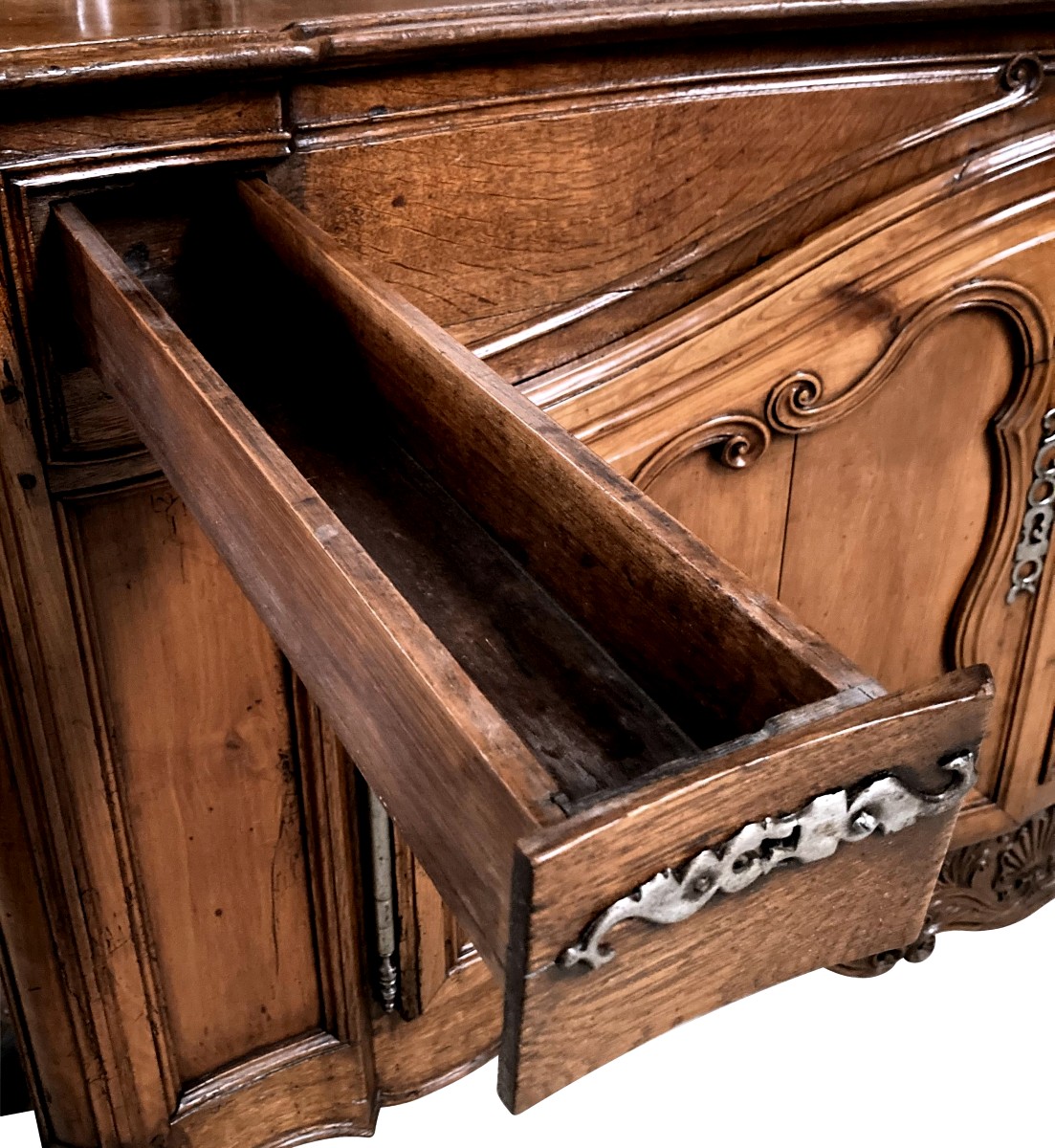 Louis XV Presentation Buffet, Listed Château Of Deux-sèvres-photo-4