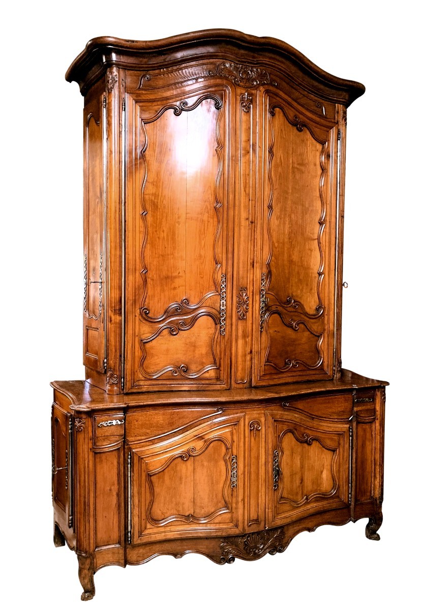 Louis XV Presentation Buffet, Listed Château Of Deux-sèvres